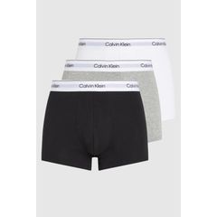 Calvin Klein Ανδρικό Μπόξερ Βαμβακερό 3 Τεμάχια Icon Trunks Μεσαίο Μήκος