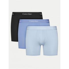 Calvin Klein Ανδρικό Μπόξερ Βαμβακερό Σετ 3 Τεμάχια Με Μακρύ Πόδι W8O