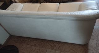 δερματινη τριθεσιος ivory καναπες-thumb-1