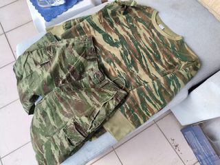 Σετ Στρατιωτικά παντελόνι + μπλούζα Νο 2-thumb-1