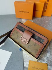 Louis Vuitton Monogram Reverse Dauphine Wallet on Chain High Quality Made in Malaisia