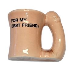 Diablo Picante – Ceramic mug magnet with penis handle - For my best friend