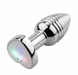 App Control  Aluminum alloy Anal Plug-L