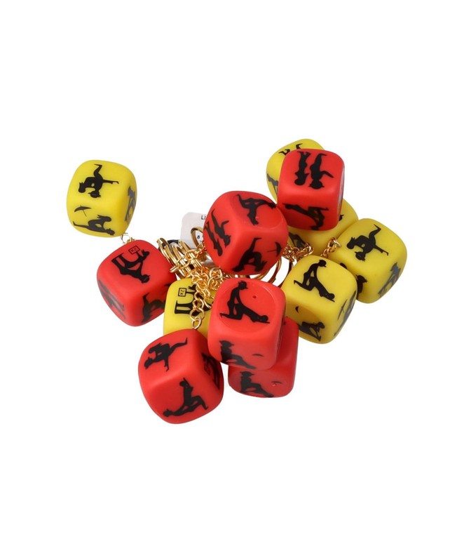Diablo Picante - Dice positions keychain pack
