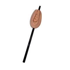 Diablo Picante - Straw with Vagina - shaped ornament