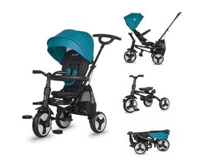 Αναδιπλούμενο Τρίκυκλο Ποδήλατο Spectra Plus Turquoise Coccolle