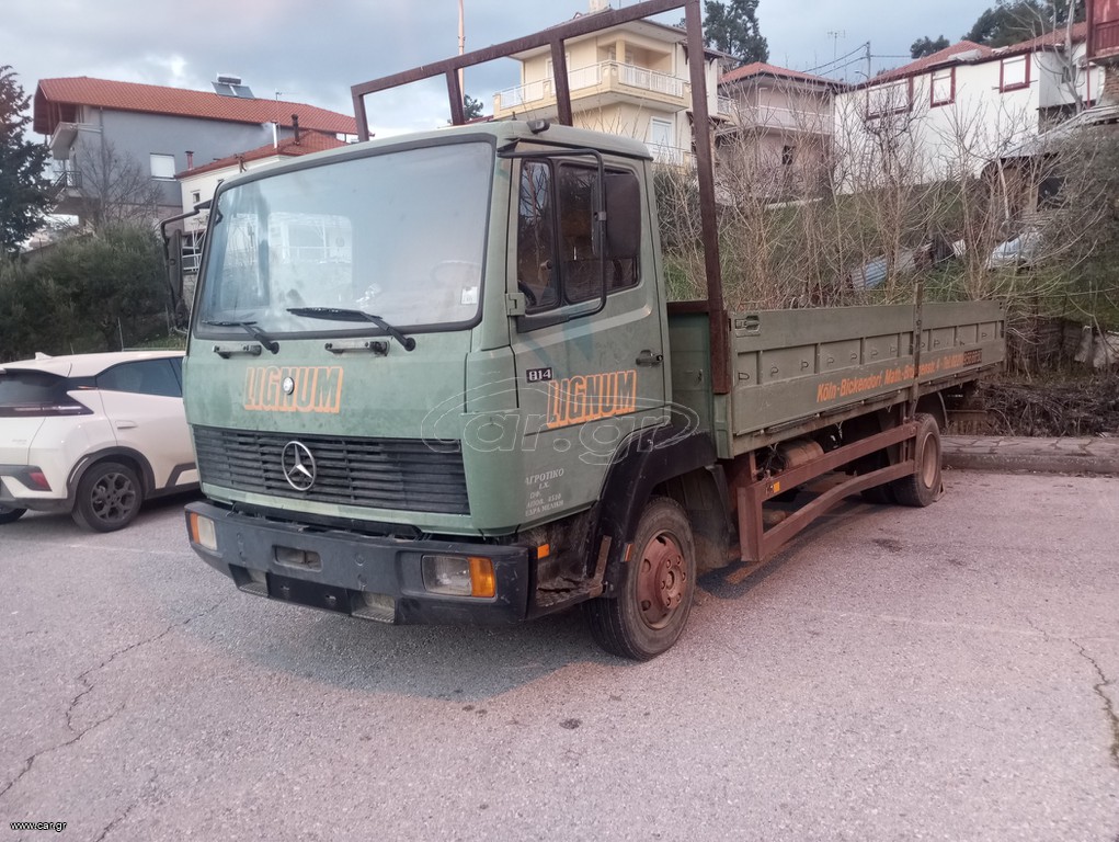 Καρότσα Ανοιχτή Mercedes-Benz 1995 814-ABS-ΜΑΚΡΥ ΣΑΣΙ 7 ΜΕΤΡΑ,ΠΑΡΑΠΕΤΑ ΑΛΟΥΜΙΝ