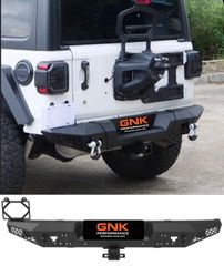 ΠΡΟΦΥΛΑΚΤΗΡΑΣ ΠΙΣΩ Jeep WRANGLER JL 18-24 Rear Bumper – Off-Road D-Rings & License Plate Bracket Alaska