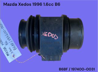 MAZDA XEDOS 1992-1998 ΜΕΤΑΧΕΙΡΙΣΜΕΝΑ ΑΝΤΑΛΛΑΚΤΙΚΑ ( Μετρητής μάζας αέρα airflow με κωδικό B6BF / 197400-0031 κατάλληλος για αυτοκίνητα με κινητήρες βενζίνης 1.6cc B6 )