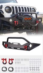 ΠΡΟΦΥΛΑΚΤΗΡΑΣ ΕΜΠΡΟΣ Jeep WRANGLER JL 18-24 Oklahoma Front Bumper – Off-Road Bull Bar & Fog Lights