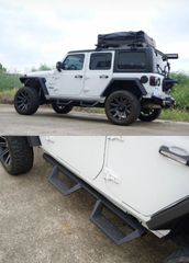 ΣΚΑΛΟΠΑΤΙΑ Jeep WRANGLER JL 18-24 Steel Side Steps Off-Road