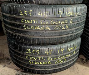 255/45R19 Continental Μεταχειρισμένα DOT0123