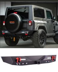 ΠΡΟΦΥΛΑΚΤΗΡΑΣ ΠΙΣΩ Jeep WRANGLER JK 07-17 Rear Bumper Off-road Nevada