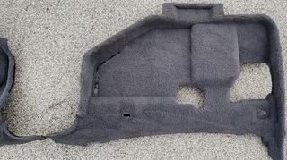 Ζευγάρι μοκέτες κάτω από ταμπλό AlfaRomeo 159 Γκρι-thumb-2