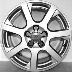 Ζάντες αλουμινίου 17" γνήσιες Audi Q5, 5x112, 4 τεμάχια-thumb-1