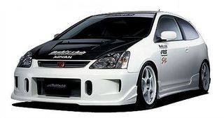 Honda Civic Ep Mugen style εμπρός προφυλακτήρας