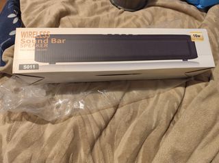 WIRELESS SOUNDBAR 16W ΗΧΕΙΟ ΜΕ ΠΟΛΥ ΚΑΛΟ ΗΧΟ ΚΑΙΝΟΥΡΓΙΟ ΚΛΕΙΣΤΟ ΣΤΟ ΚΟΥΤΙ ΤΟΥ ΑΧΡΗΣΙΜΟΠΟΙΗΤΟ