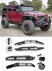 ΣΕΤ ΦΤΕΡΑ Jeep WRANGLER JK 07-17 Fender Flares with LED
