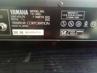 ΡΑΔΙΟ YAMAHA TX-350-thumb-2