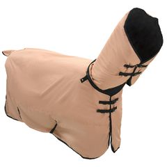 vidaXL Σαμάρι Ίππου Καπουτσίνο 75 cm Πολυεστέρας-thumb-2
