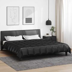 vidaXL Κουβέρτα ολόκληρου του χρόνου 220 x 260 cm 300 gsm Μαύρο