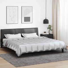 vidaXL Κουβέρτα ολόκληρου του χρόνου 240 x 260 εκ. 300 gsm Ασημί