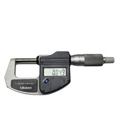 Mitutoyo 293-821 Ψηφιακό Μικρόμετρο 0–25mm / 0.001mm