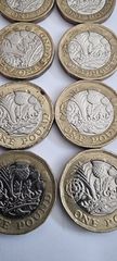 Elizabeth II One 1 Pound-thumb-9