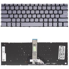 Πληκτρολόγιο - Laptop Keyboard για Lenovo Yoga Slim 6 14IAP8 82WU Slim 6 14IRP8 82WV Slim 6 14APU8 82X3 83BL 82WU002AGE 82WU002FGE 82WU002GGE 14IRP8 82WV003WGE US No Frame Backlight Silver ( Κωδ.41322