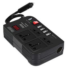 Πολυλειτουργικός Μετατροπέας 220V Οχήματος - Vehicle Multi-Function 220V Power Inverter Starlink Mini 300W για Μετατροπή 12V DC σε 220V AC με 4xUSB ( Κωδ.1-PER0132 )