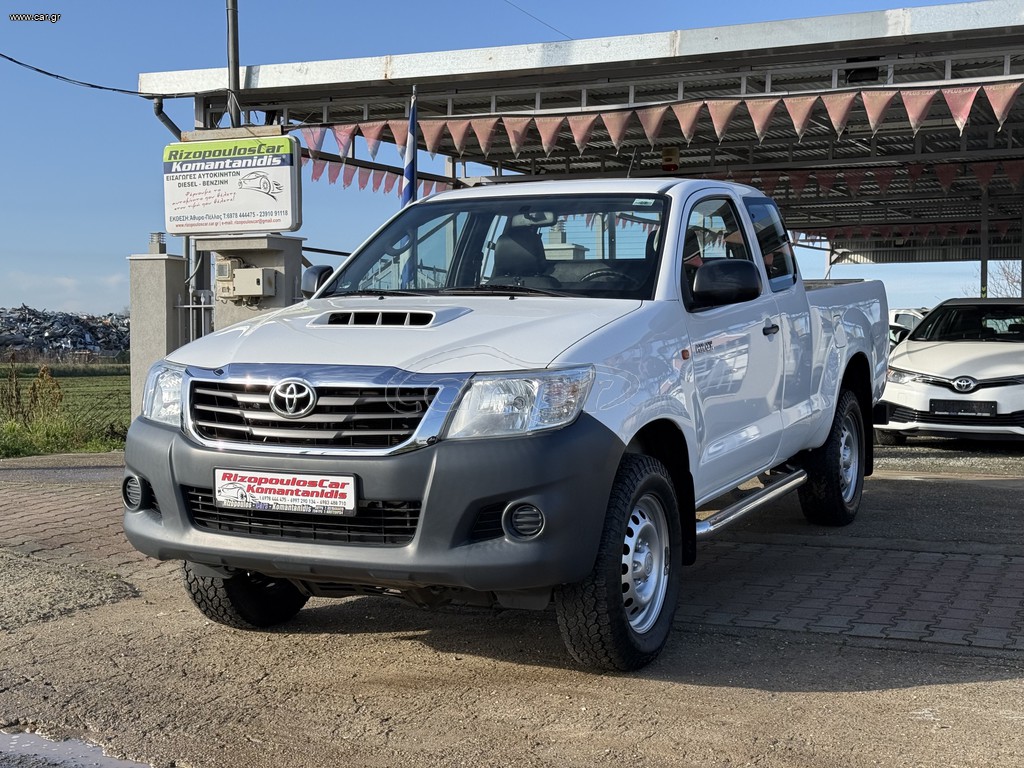 Φορτηγό Έως 7.5τ Toyota 2015 HILUX 4X4 TURBO DIESEL 1,5/2 καμπίνα