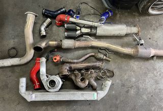 TURBO KIT 1.4 TSI GTX2860R Χταπόδι εξάτμιση  Intercooler