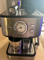 Mics Μηχανή Espresso 1100W Πίεσης 15bar Ασημί inox (MC15ES19E)