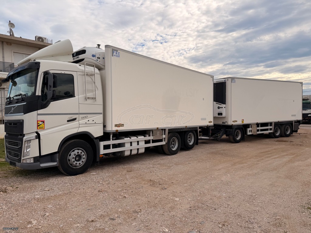 Ψυγείο Συρμού Volvo 2019 FH 500 VEB+ συρόμενο Chereau ΤΣΙΓΓΕΛΑΔΙΚΟ