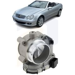Σώμα πεταλούδας γκαζιού για Mercedes CLK Class (A209) cabrio 2002 2003 2004 2005 2006 2007 2008 2009 1110980050