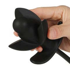 Pure Pleasure Inflatable Butt Plug Black-thumb-1