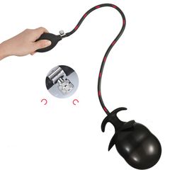 Pure Pleasure Inflatable Butt Plug Black-thumb-2