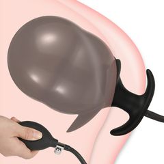 Pure Pleasure Inflatable Butt Plug Black-thumb-9