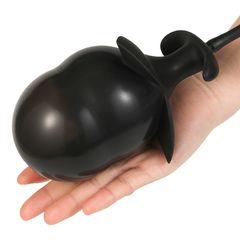 Pure Pleasure Inflatable Butt Plug Black-thumb-3