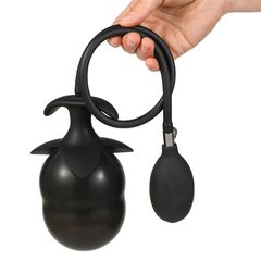 Pure Pleasure Inflatable Butt Plug Black-thumb-8