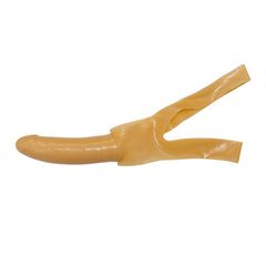 Latex Chin Strap-On Dong – Fetish Strap-On Skin