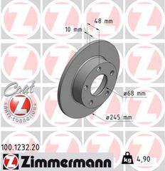 Zimmermann Δισκόπλακα - 100.1232.20