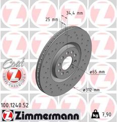 Zimmermann Δισκόπλακα - 100.1240.52