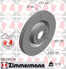 Zimmermann Δισκόπλακα - 100.3301.20