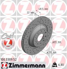 Zimmermann Δισκόπλακα - 100.3309.52