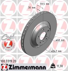Zimmermann Δισκόπλακα - 100.3319.20