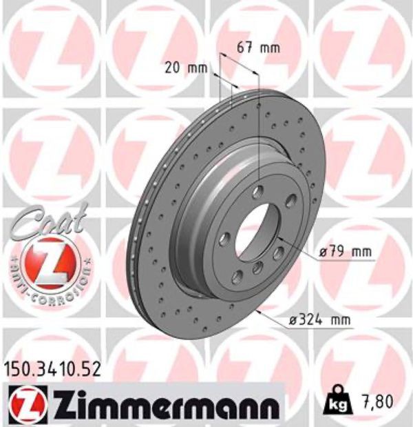 Zimmermann Δισκόπλακα - 150.3410.52