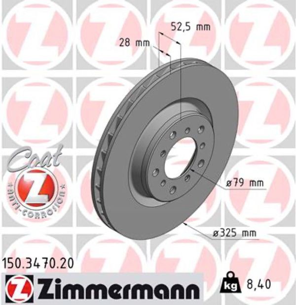 Zimmermann Δισκόπλακα - 150.3470.20