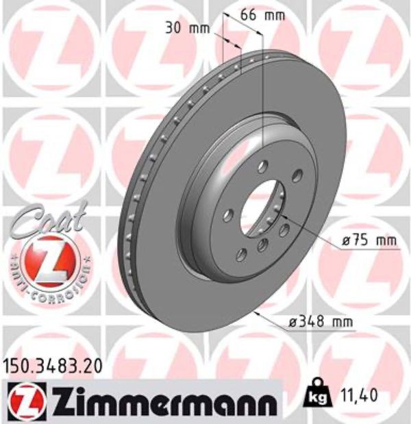 Zimmermann Δισκόπλακα - 150.3483.20