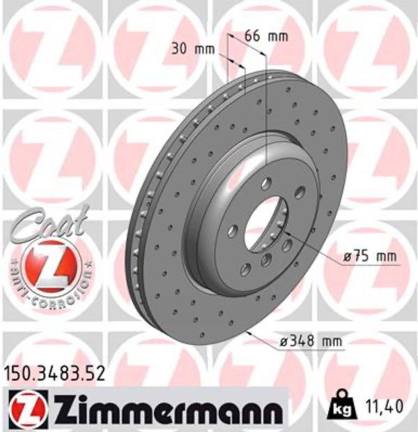 Zimmermann Δισκόπλακα - 150.3483.52